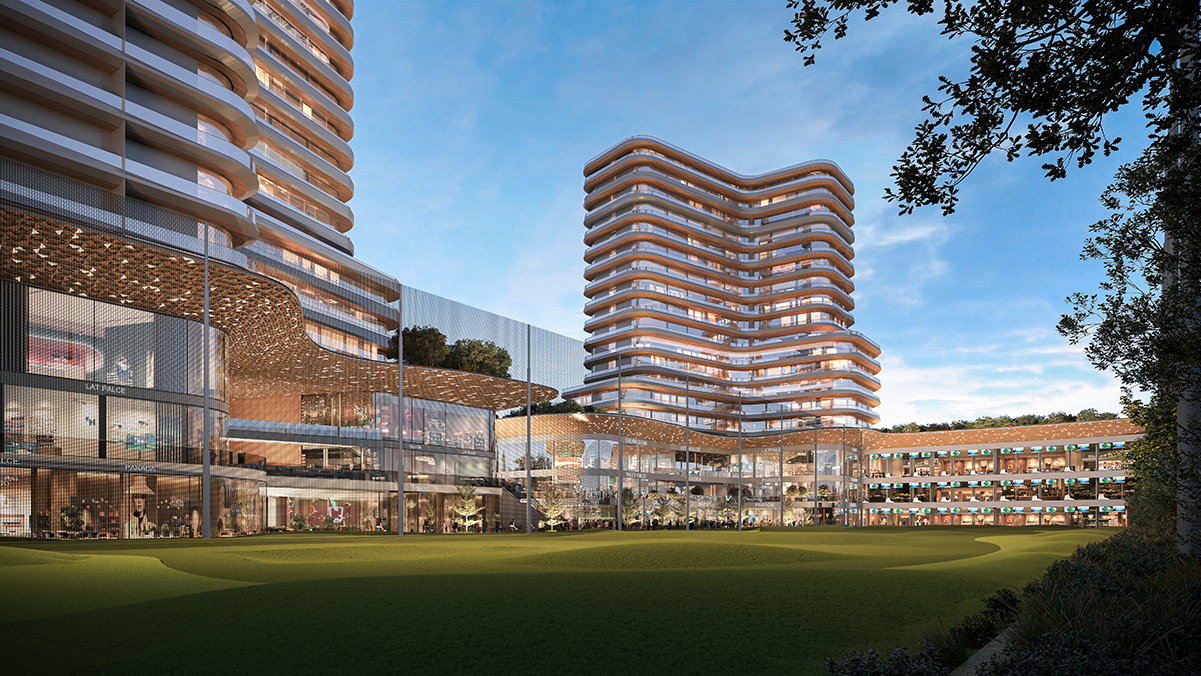 Enjoy the view of the private terrace at Luxury Independent Floors in Gurgaon - The Orchard by Central Park Enjoy the view of the private terrace at Luxury Independent Floors in Gurgaon - The Orchard by Central Park