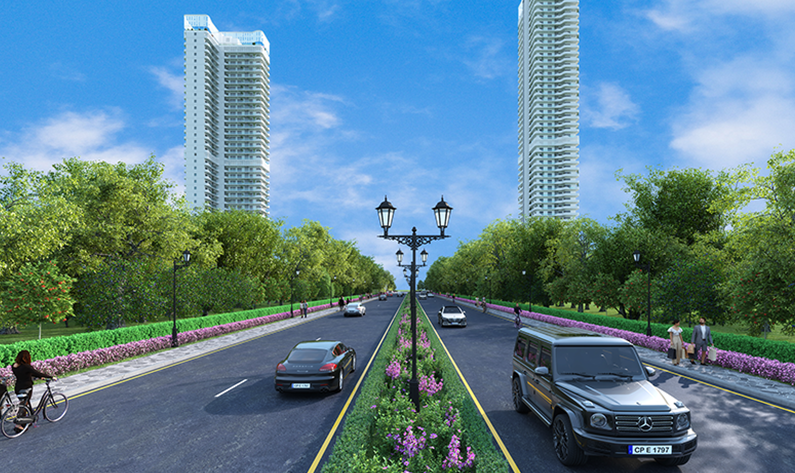 Enjoy the picturesque view of a lush garden from your luxury independent floors at The Orchard - Central Park
Enjoy the picturesque view of a lush garden from your luxury independent floors at The Orchard - Central Park