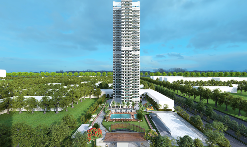 Enjoy the view of the private terrace at Luxury Independent Floors in Gurgaon - The Orchard by Central Park Enjoy the view of the private terrace at Luxury Independent Floors in Gurgaon - The Orchard by Central Park