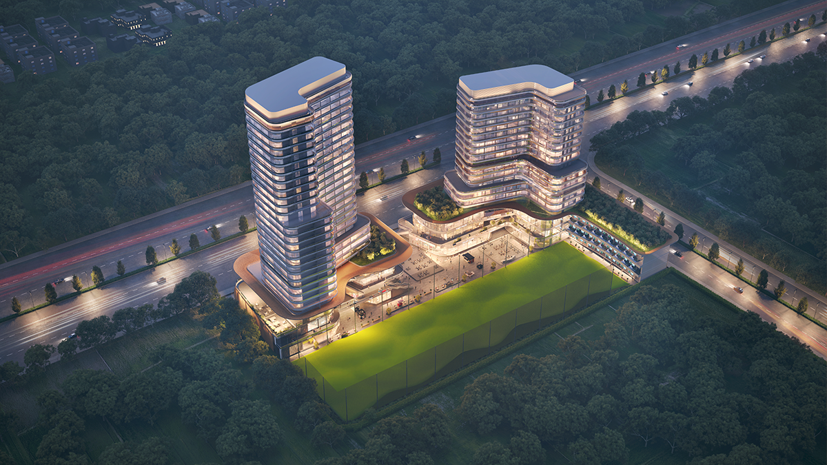 Enjoy the picturesque view of a lush garden from your luxury independent floors at The Orchard - Central Park
Enjoy the picturesque view of a lush garden from your luxury independent floors at The Orchard - Central Park