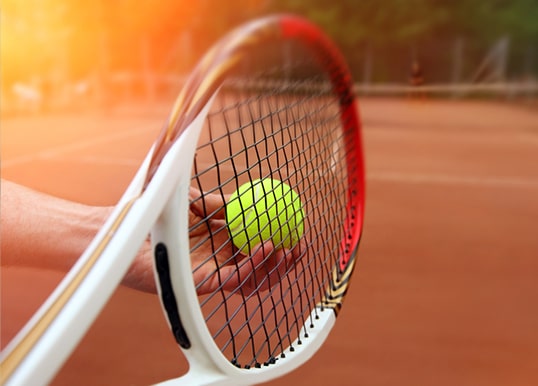 Play lawn tennis at Central Park Flower Valley's Aqua Front Towers